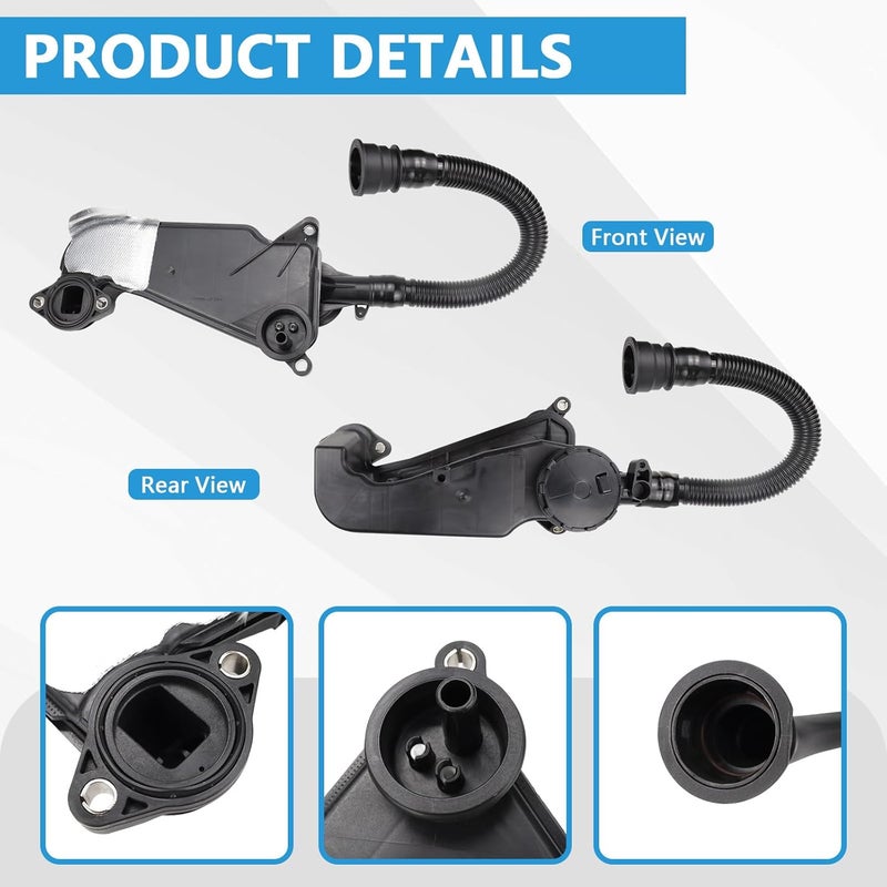 FRGOLIN Diesel Air Oil Separator Assembly Compatible with Ford Super Duty 6.7L 2023 2024 Replaces PC3Z-6A785-A PC3Z6A785A - Image 4